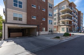 Garage entrance